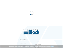 Tablet Screenshot of druckerei-block.de